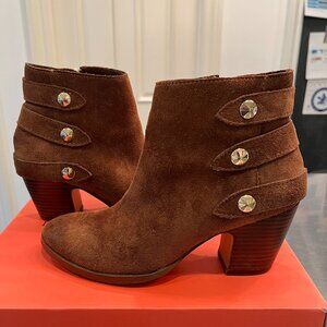 Brown Leather Bootie Size 6